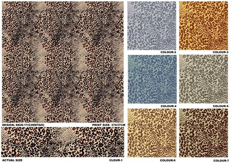 fabric design studio animal skin design