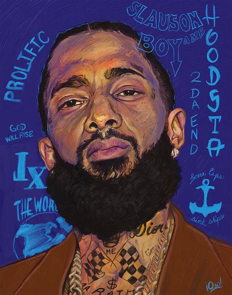 Nipsey The Prolific Tmc Digital Art By Oso Obscuro