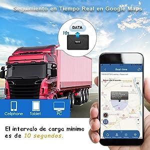 TKMARS Rastreador GPS Localizador GPS Tiempo Real con Imán Fuerte GPS