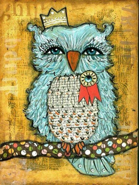 Pin By Wanda Riggan On Owl Obsession Owl Artwork Owls Drawing Owl