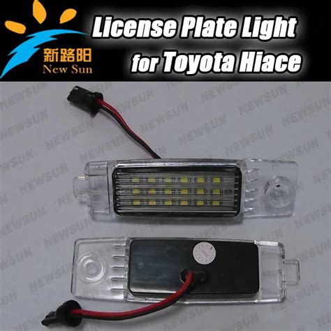 Oem Led De Plaque D Immatriculation Pour Toyota Hiace Regiusace