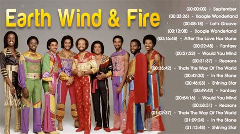 Best Songs Of Earth Wind Fire Earth Wind Fire Greatest Hits Youtube