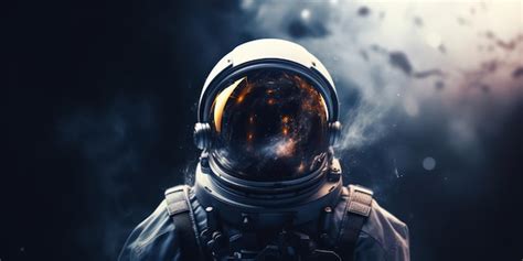 Premium AI Image | Astronaut in space embraces the challenges of the unknown pushing the ...