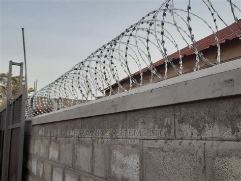 Razor Wire Fencing Installation Galvanised Stainless In Nakawa