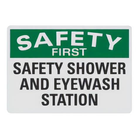 Lavex X Non Reflective Aluminum Safety First Safety Shower