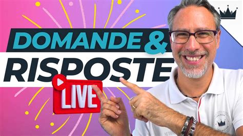 Live Domande Risposte Youtube