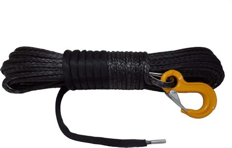 Why Yue Synthetic Winch Line Cable Rope Black 8mm30m 4x4 Suv Synthetic Winch Rope