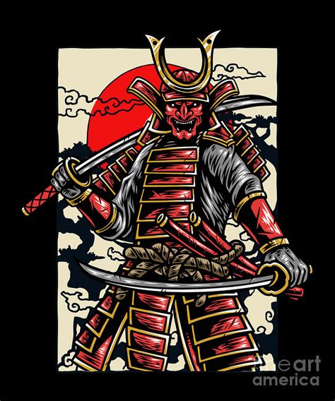 Katana Samurai Ninja Japan Shinobi Warrior Gift Digital Art By Thomas