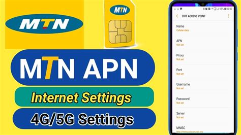 Mtn Apn Settings Mtn Internet Settings Mtn G Settings Matn