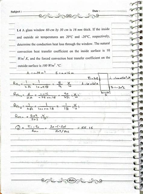 SOLUTION: Solved examples about modes of heat transfer - Studypool