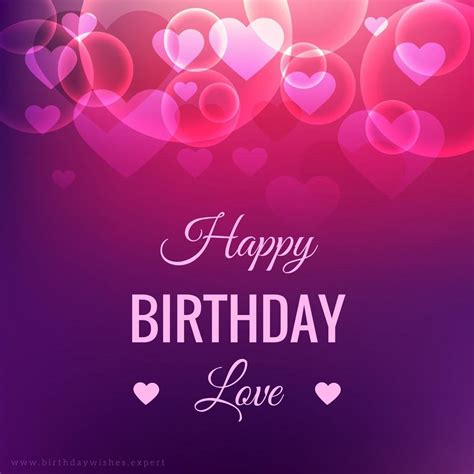 Happy Birthday Love Wallpapers