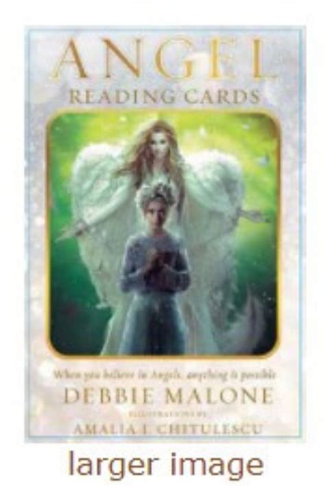 Angel Reading Cards Deck Book By Debbie Malone Card Reading Angel