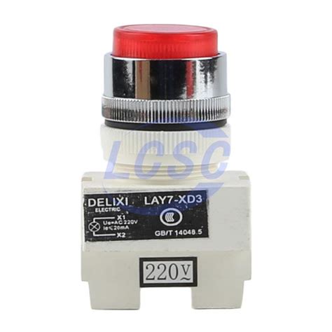 LAY7XD34M2 Delixi Electric Pushbutton Switch JLCPCB