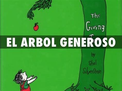 El Árbol Generoso Por Shel Silverstein Libro Leido en YouTube Shel