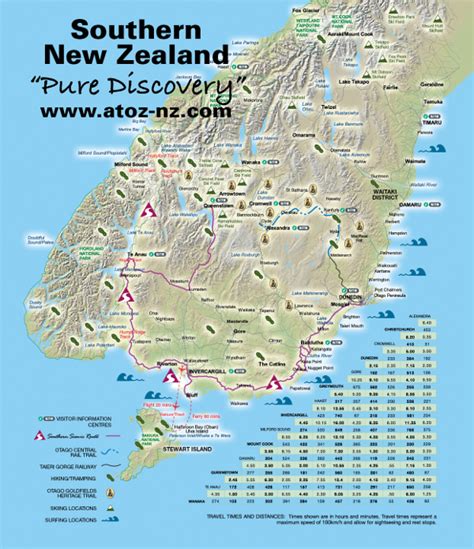 Southern Scenic Route South Island New Zealand Self Drive Holidays