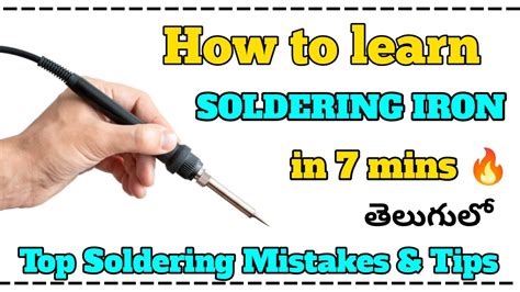 Master Soldering Iron In 7 Mins Detailed Step By Step Guide With