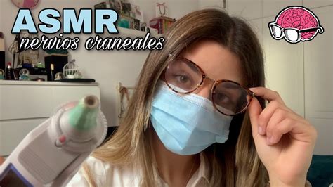 ASMR Examen NERVIOS CRANEALES Roleplay YouTube