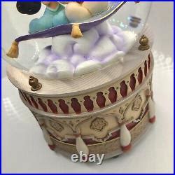 Disney Aladdin Jasmine Musical Jumbo Snow Globe Plays A Whole New