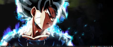 Wallpaper Engine Gifs - Ultra Instinct Goku Deviantart - 1920x810 ...