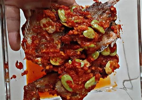 Resep Balado Ikan Asin Sepat Pete Oleh Widya Cookpad