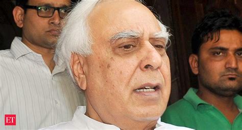 Modi Pm Modi Not A Real Hindu Kapil Sibal The Economic Times