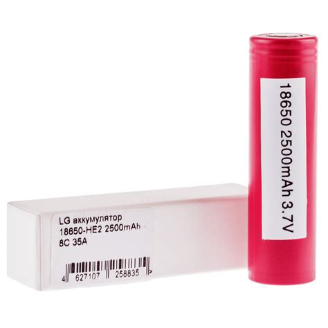 Аккумулятор LG HE2, купить аккумулятор для электронной сигареты LG ...