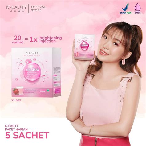 Jual Keauty Paket Sachet Minuman Kolagen Collagen Beauty