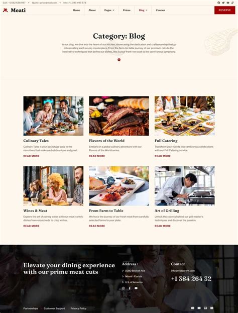 Meati Grill Wordpress Theme Nicdark Themes