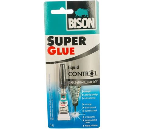 Bison Super Glue Control Crd G