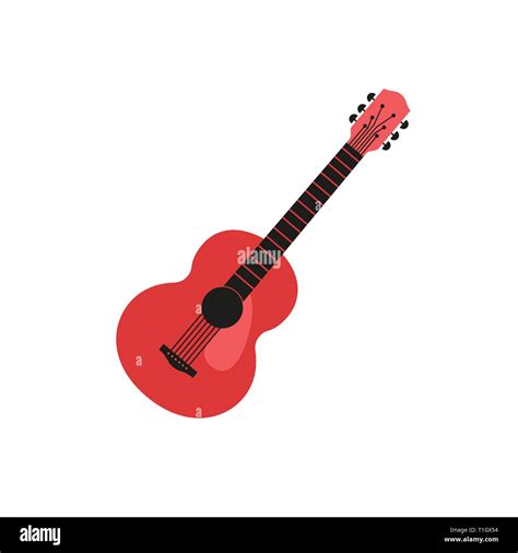 Silueta de guitarra Imágenes vectoriales de stock Alamy