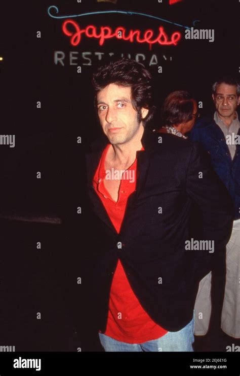 Al Pacino Circa Credit Ralph Dominguez Mediapunch Stock Photo Alamy