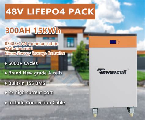 Power Wall V Ah Lifepo Lithium Ion Battery Kw Solar Energy