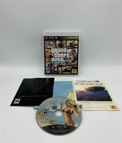 Mavin Grand Theft Auto V GTA 5 Sony PlayStation 3 PS3 CIB Complete