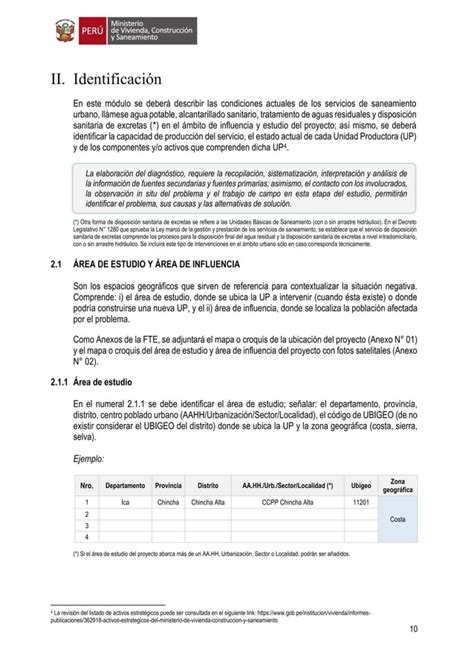 Instructivo para la Ficha Técnica Estándar para la Formulación y