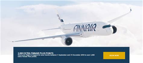 Finnair Plus Bonus Points For A Flight September December