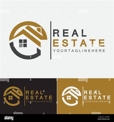 Real Estate Business Logo Template Building Property Development And