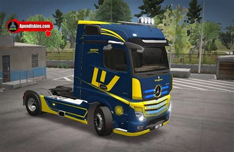 Mercedes Actros Skin Ohaha Apendi Skins