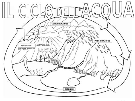 Scienze Il Ciclo Dell Acqua Il Blog Di Mamma E Casalinga