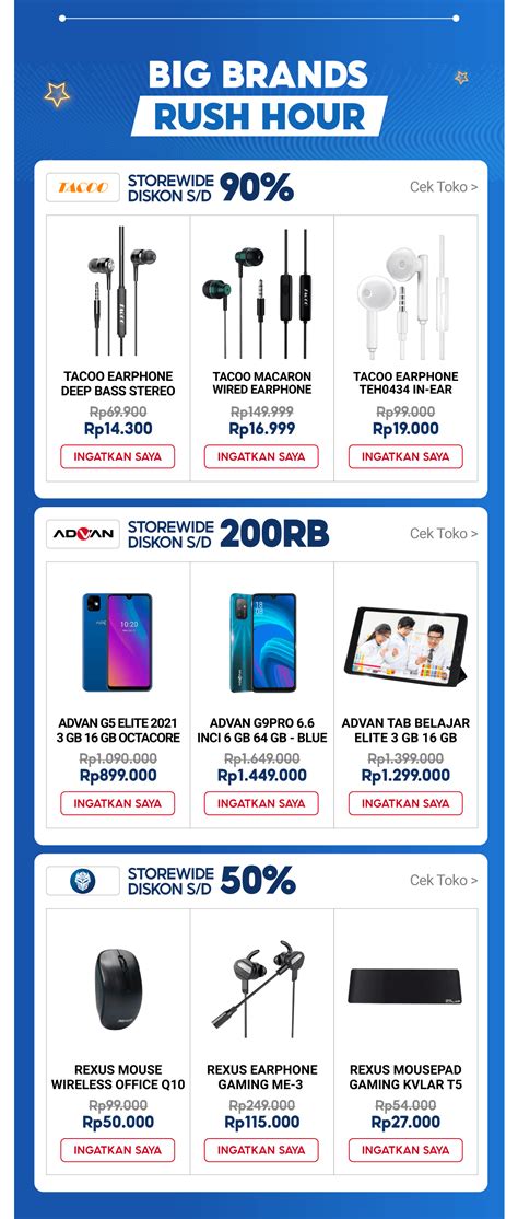 Shopee Mega Elektronik Year End Sale Garansi 100 Ori Diskon