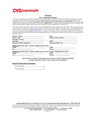 Fillable Online Member Carefirst Pdf DrugPrior Authorization