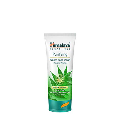 Buy Himalaya Face Wash Purifying Neem 50 Ml Tube Online At Best Price