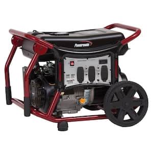 Powermate 5 500 Watt Gasoline Powered Manual Start Portable Generator