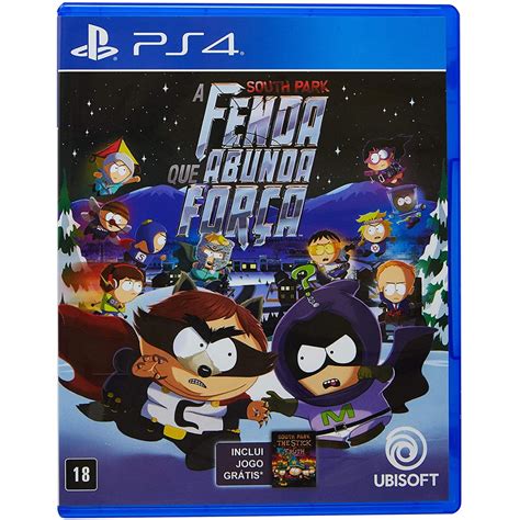 South Park A Fenda que Abunda Força Ps4 Mídia Física Lacrado Shopee