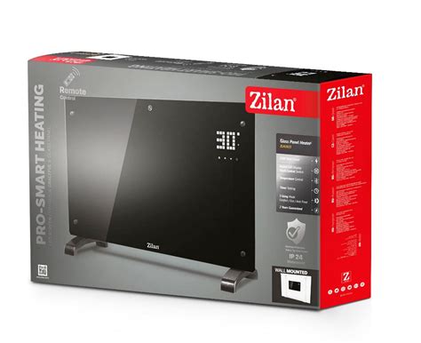 ZILAN ZLN2833 GLASS PANEL HEATER 2000W ΘΕΡΜΟΠΟΜΠΟΥΣ ΑΕΡΟΘΕΡΜΑ