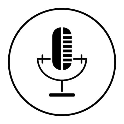 Premium Vector Microphone Vector Illustration