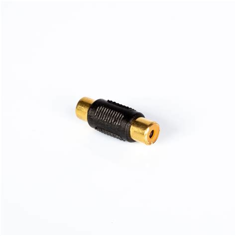 Adaptador RCA Fêmea RCA Fêmea Dourado MISTER PUZZLE