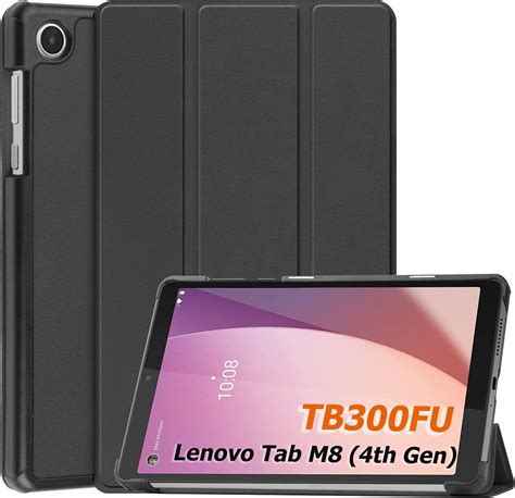 Idudao Case For Lenovo Tab M Th Gen Slim Light Folio Stand Hard