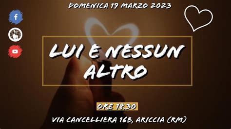 C I M A P The Glory Servizio Del Ad Ariccia Lui E Nessun