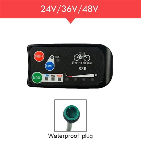 V Led Kt Display Control Panel Electric Bike Bicycle Part