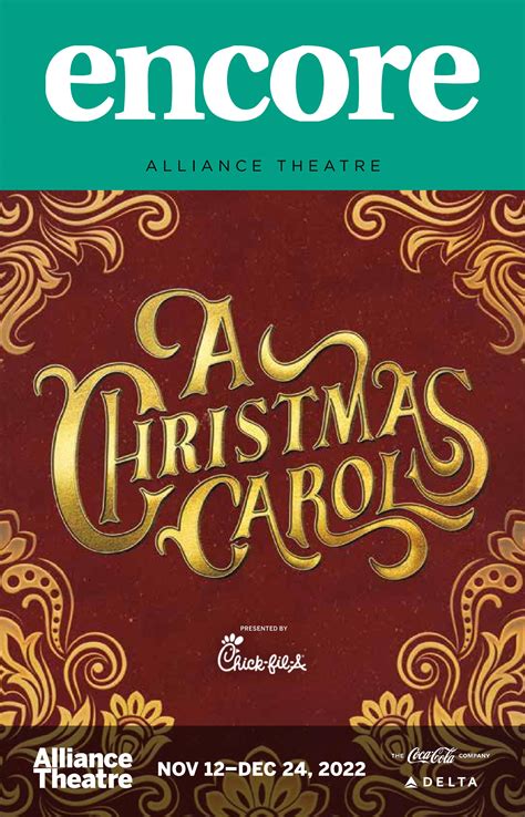 Alliance Theatre A Christmas Carol November By Encore Atlanta